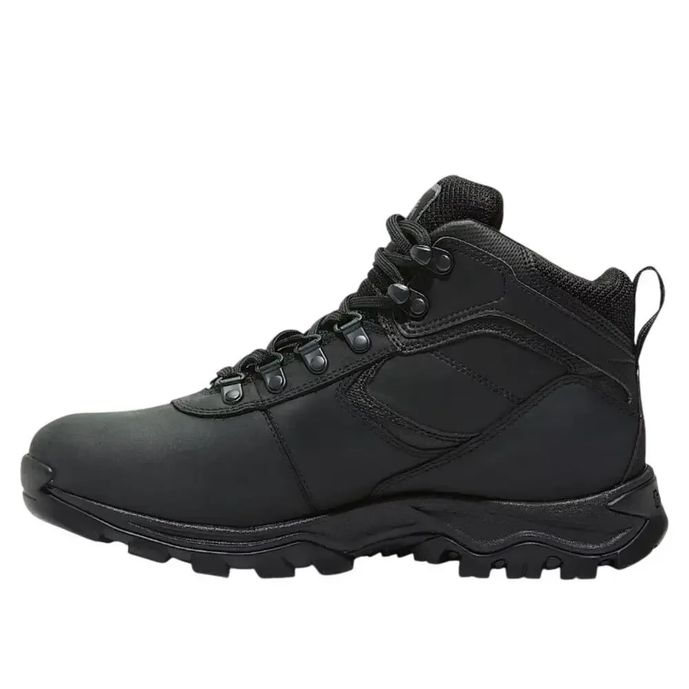 Timberland Mens Mt. Maddsen Mid Hiking Boots US 11 Black Leather Waterproof EUC
